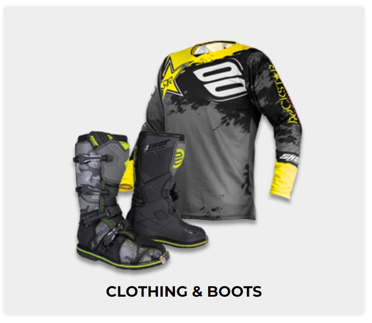 CLOTHING & BOOTS