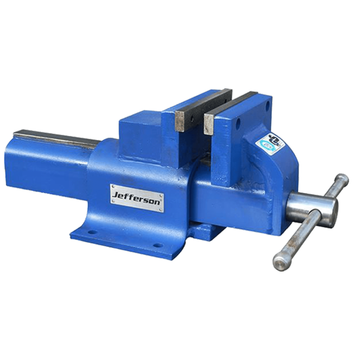 Jefferson 6 Fabricated Steel Workshop Bench Vice 2 YEAR WARRANTY JEFBVFS6