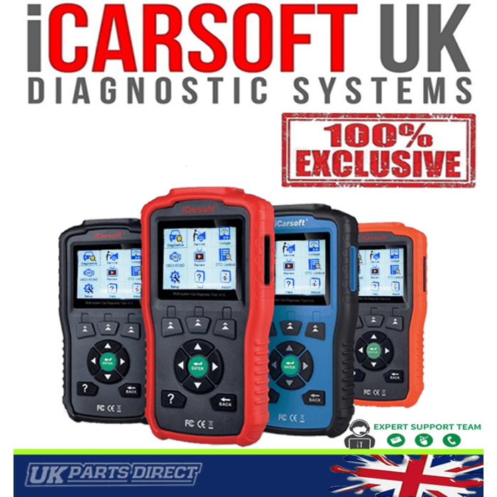iCarsoft CR PRO - FULL System ALL Makes Diagnostic Tool - The OFFICIAL  iCarsoft UK Outlet